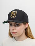 Бейсболка MITCHELL NESS арт. HHSS5370-VGKYYPPPBLCK Vegas Golden Knights NHL (черный)